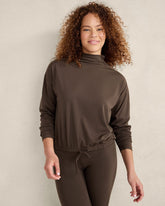 BALANCE FUNNEL-NECK PULLOVER