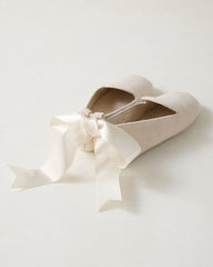 FELTED WOOL BLEND LOAFER SLIPPERS