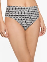 AQUA CLUB ULTRA HIGH WAIST SWIM BOTTOM - FIJI SHELL