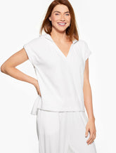 AQUA CLUB TERRY HOODED COVER-UP