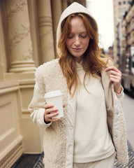 SPORTY FLEECE HOODIE