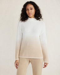 DIP-DYED ORGANIC COTTON ROLLNECK SWEATER