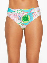 AQUA CLUB HIGH WAIST SWIM BOTTOM - CÔTE D’AZUR