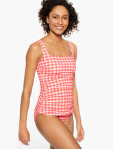 MIRACLESUIT® CABANA TANKINI - PICNIC PLAID