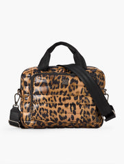 THINK ROYLN STOWAWAY VANITY CASE - LEOPARD