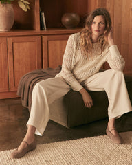 SUEDE MARY JANE BALLET FLATS