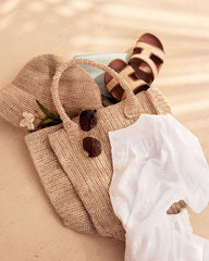 RAFFIA MARKET BAG